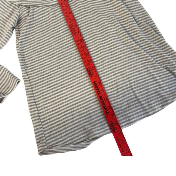 SOFT SURROUNDINGS Size S  Fireside Pullover Striped Cowl Neck Sweater - Picture 5 of 10